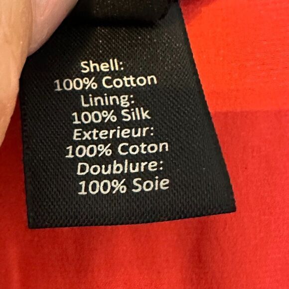 𝅺euc Elizabeth and James (Olsen Twins) Long Sweatshirt with Silk lining, Size M - Picture 3 of 6